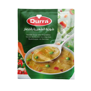 شوربة الشعيرية بالخضار